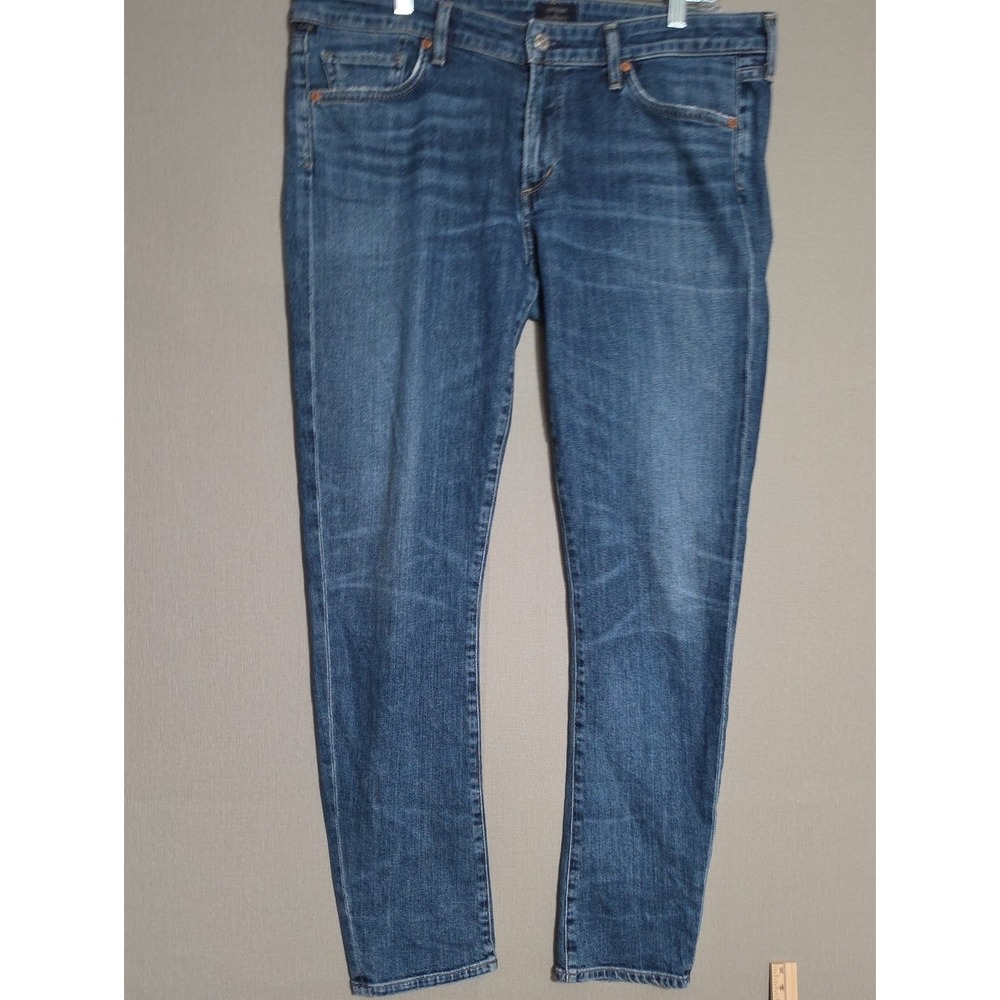 Citizens of Humanity Racer Low Rise Skinny Jeans Blue Medium Wash 1817-372